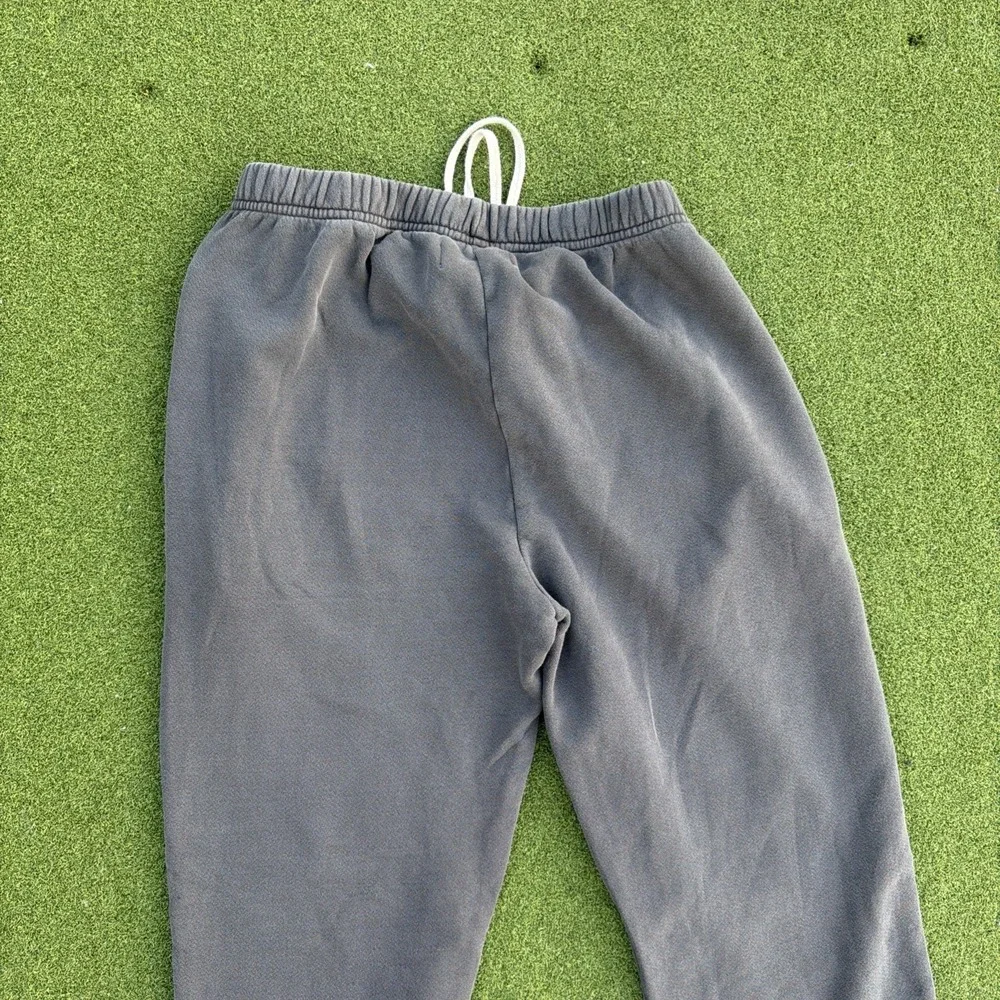 Les Tien Gray Classic Sweatpants Men Small Heavyweight Fleece Cotton USA Made